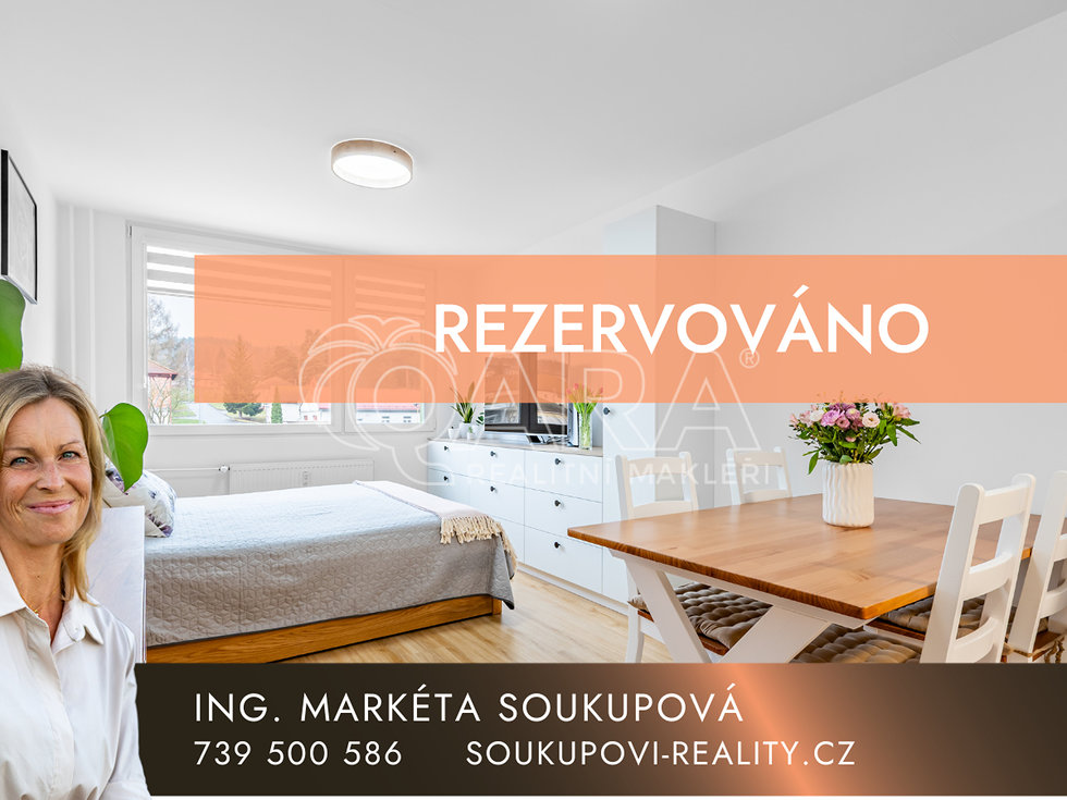 Prodej bytu 2+kk 43 m², Jince