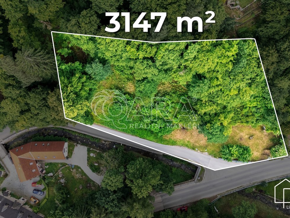 Prodej stavební parcely 3147 m², Jílové u Prahy