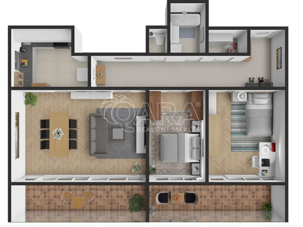 Pronájem bytu 3+1 85 m², Praha