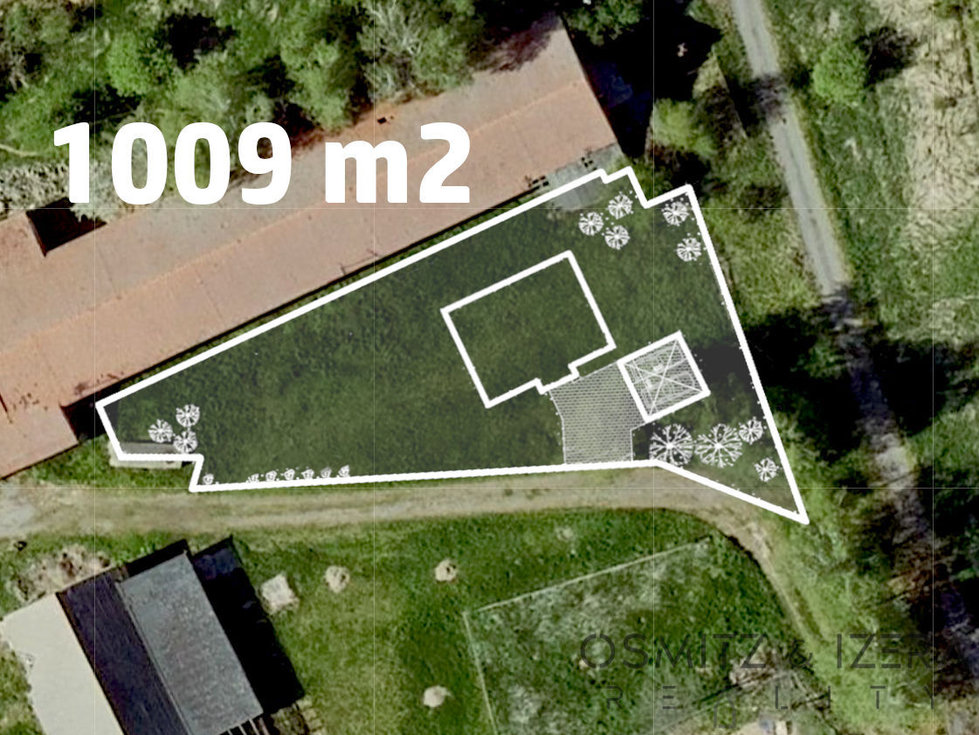 Prodej stavební parcely 1009 m², Dolní Chvatliny