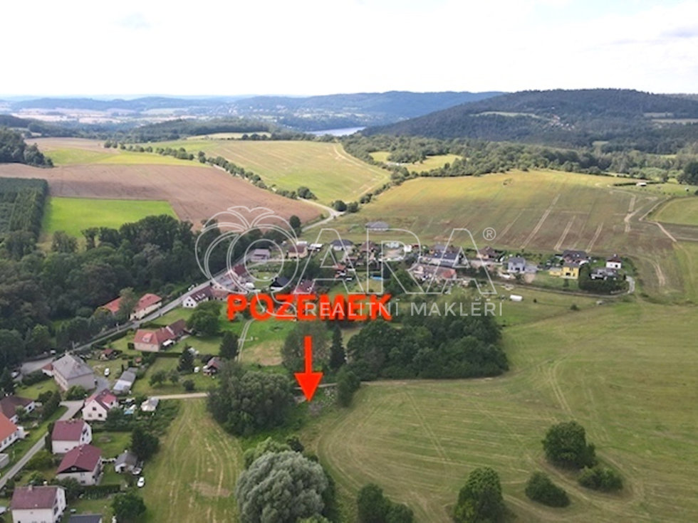 Prodej stavební parcely 1012 m², Neveklov