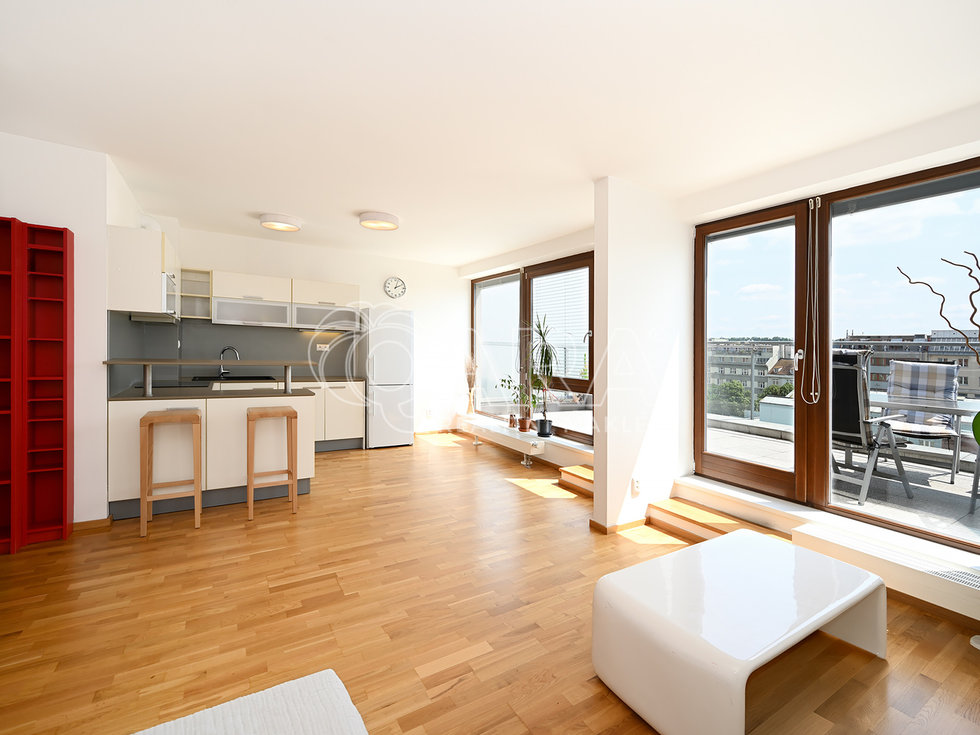 Pronájem bytu 1+kk, garsoniery 45 m², Praha