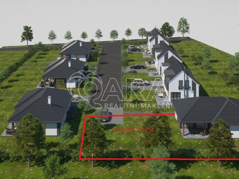 Prodej stavební parcely 821 m², Čáslav