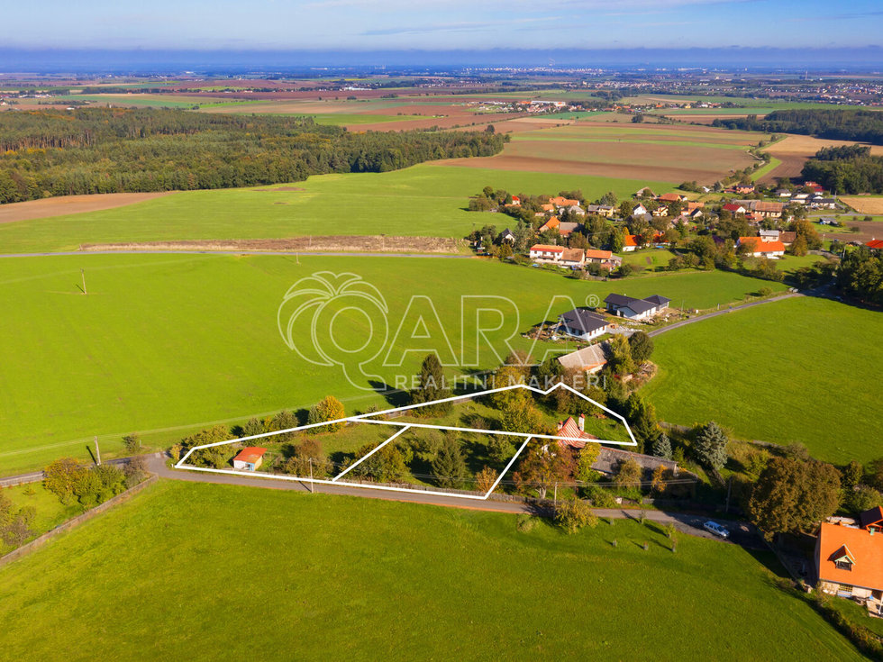 Prodej stavební parcely 973 m², Mladoňovice