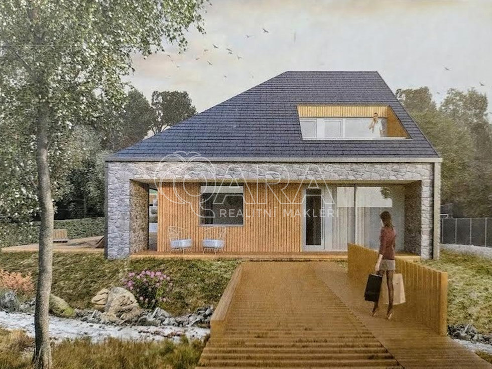 Prodej stavební parcely 1348 m², Hrusice