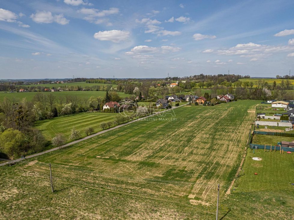 Prodej stavební parcely 1010 m², Horní Tošanovice