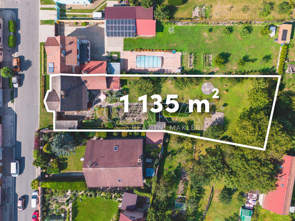 Prodej stavební parcely 1135 m², Lysá nad Labem