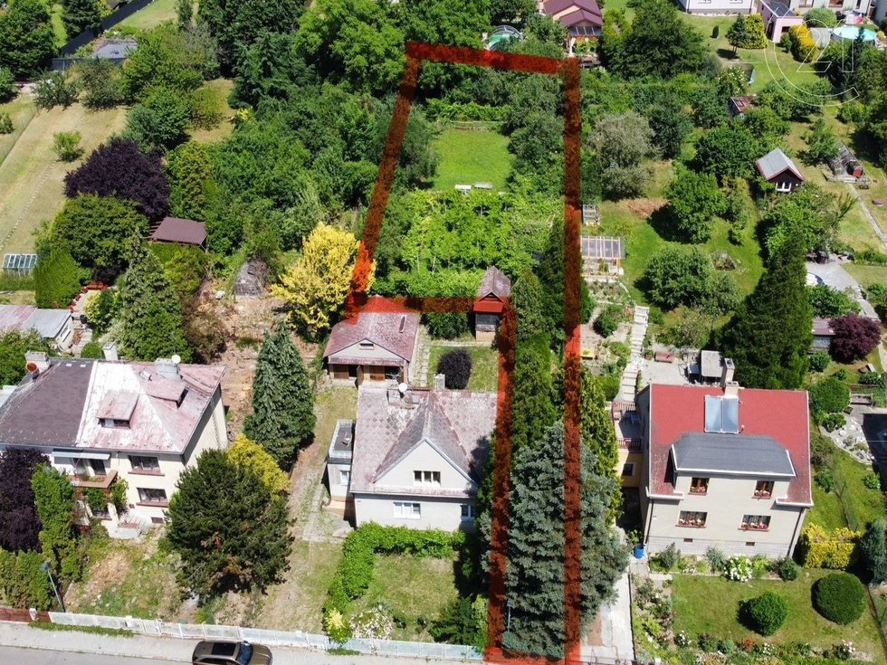 Prodej stavební parcely 1063 m², Ostrava