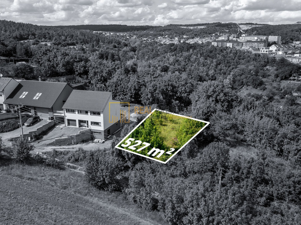 Prodej stavební parcely 527 m², Mokrá-Horákov