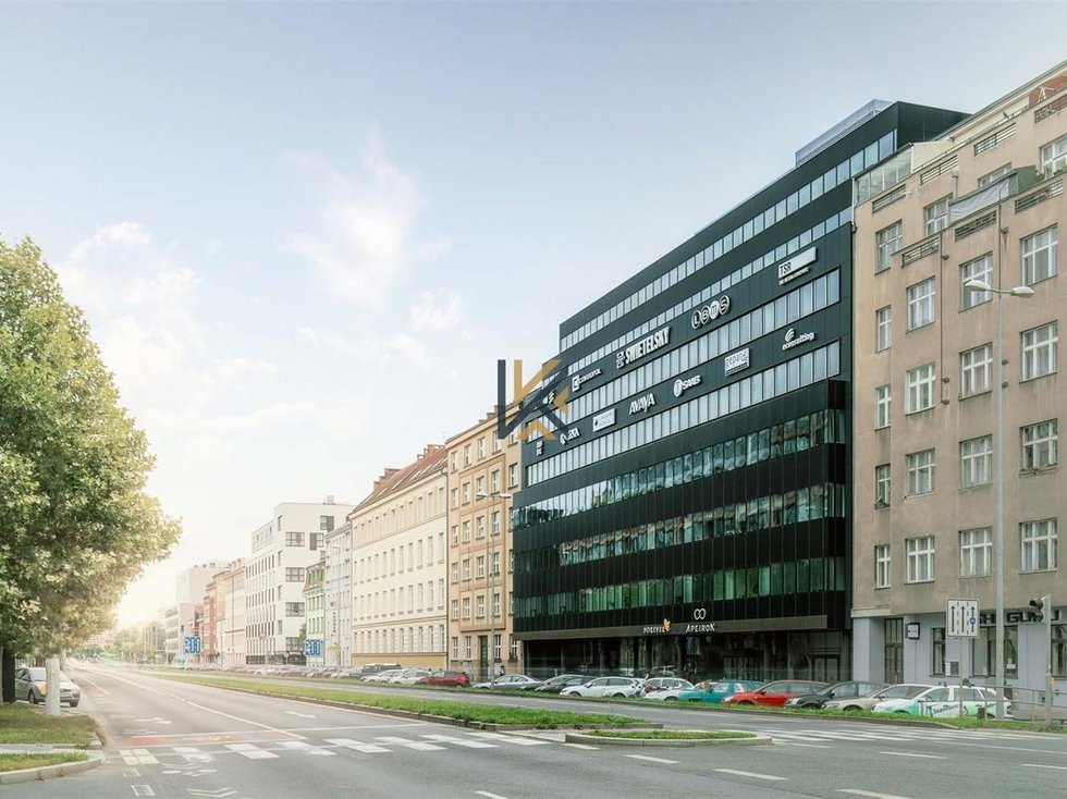 Pronájem kanceláře 342 m², Praha