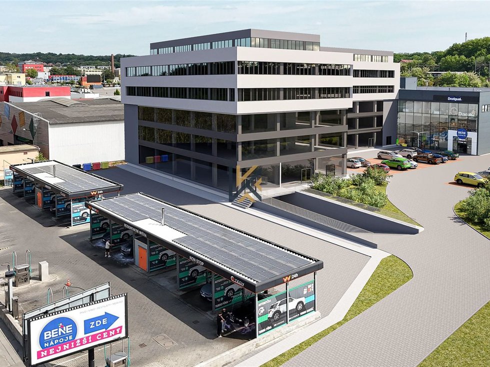 Pronájem kanceláře 1647 m², Praha