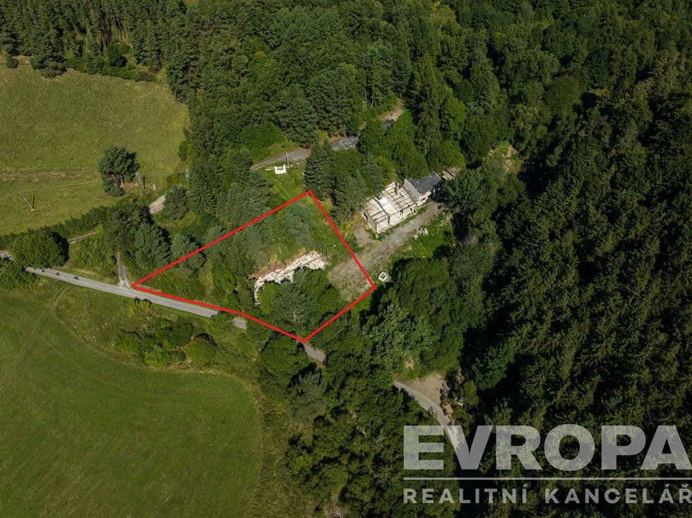 Prodej stavební parcely 2374 m², Kájov