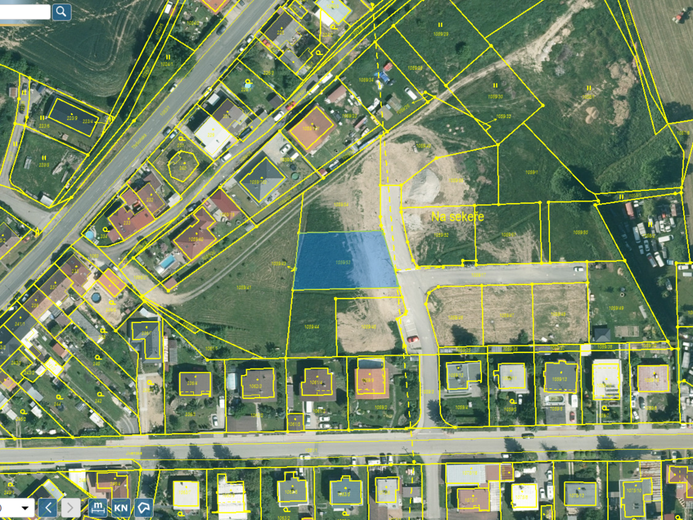 Prodej stavební parcely 904 m², Rudolfov