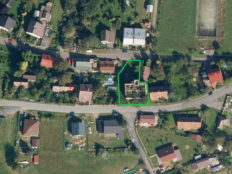 Prodej stavební parcely 549 m², Vápenný Podol
