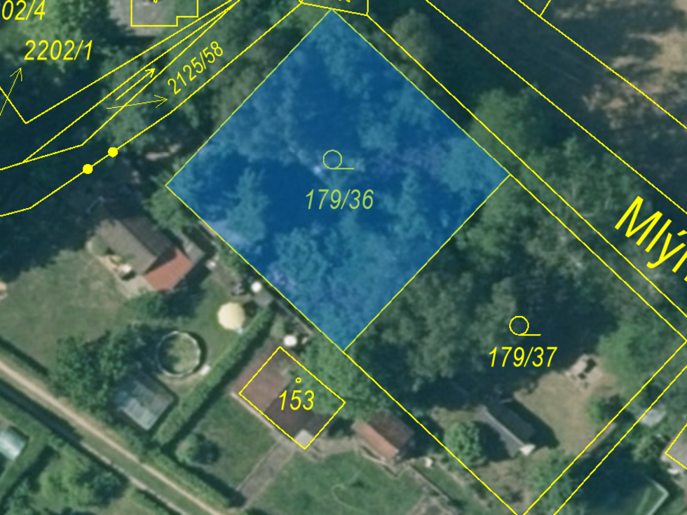 Prodej zahrady 401 m², Třeboň