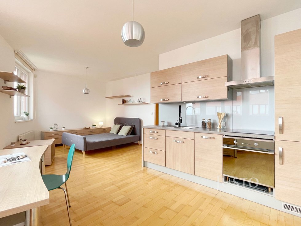 Pronájem bytu 1+kk, garsoniery 35 m², Praha