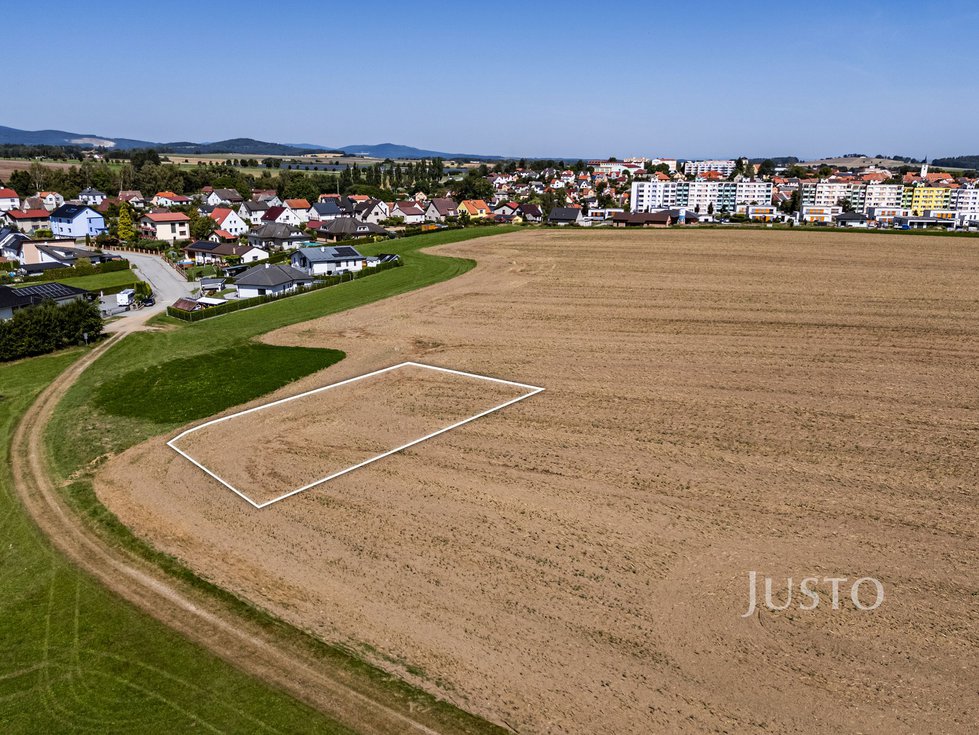 Prodej stavební parcely 907 m², Velešín