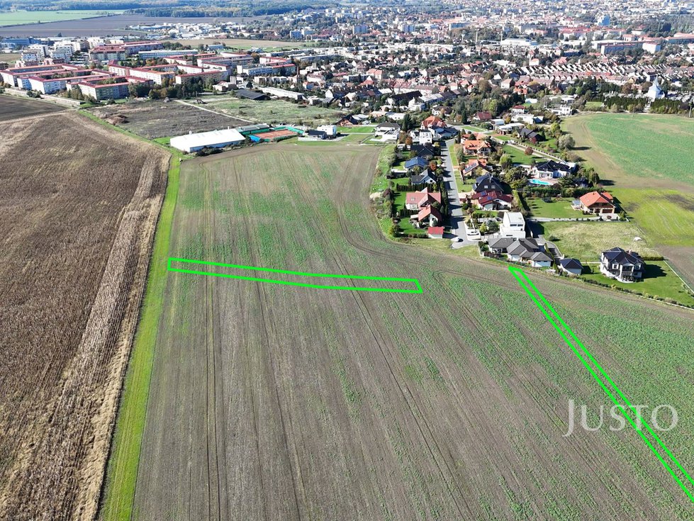 Prodej stavební parcely 4811 m², Uherské Hradiště