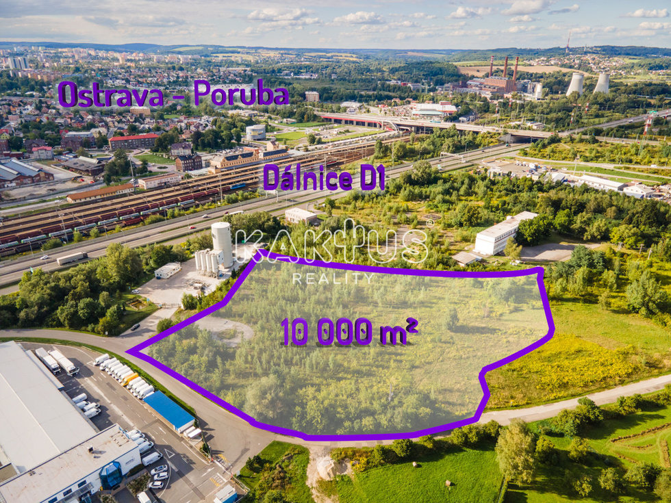 Prodej komerčního pozemku 10000 m², Ostrava