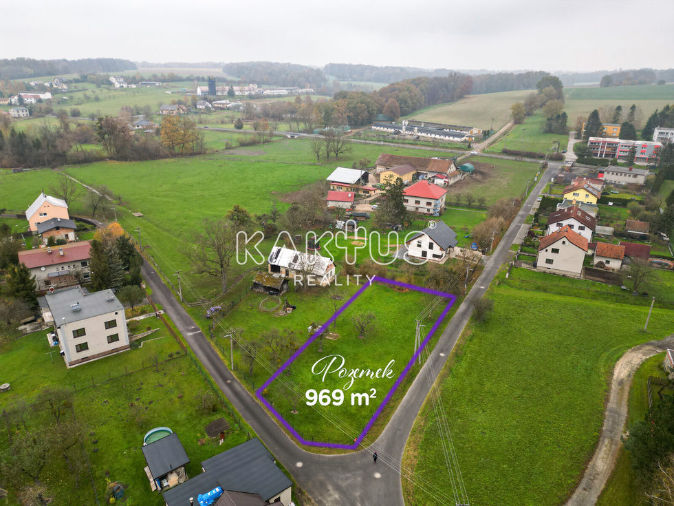 Prodej stavební parcely 969 m², Stará Ves nad Ondřejnicí