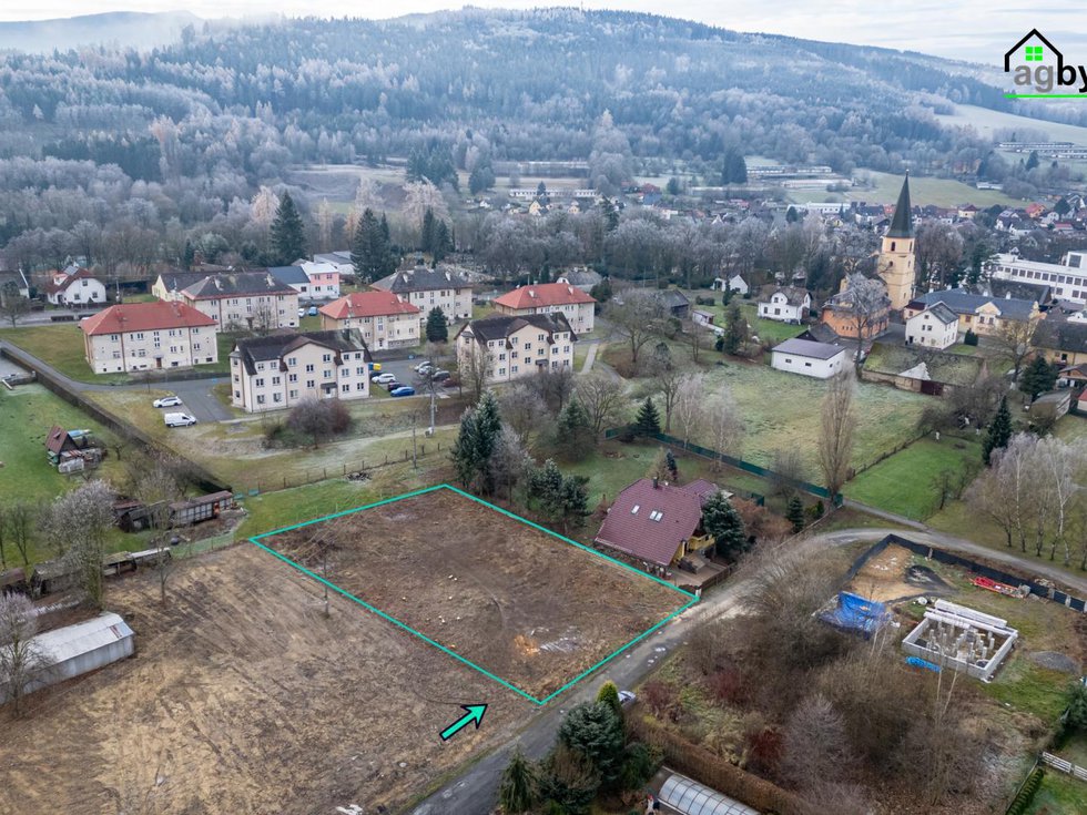 Prodej stavební parcely 1600 m², Nýrsko