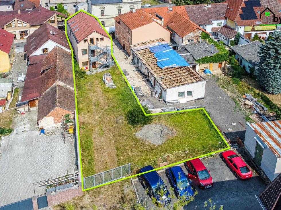 Prodej stavební parcely 452 m², Blovice