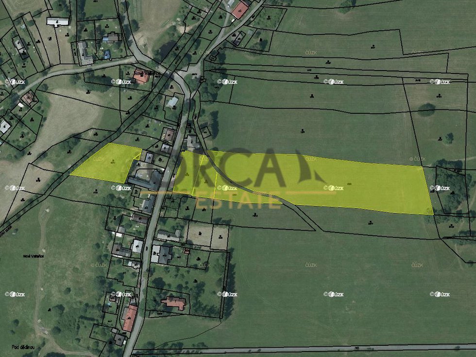 Prodej zemědělské půdy 1185 m², Moravský Beroun