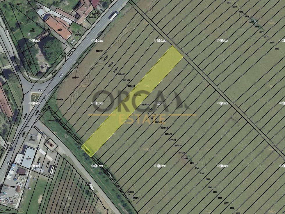 Prodej zemědělské půdy 2165 m², Polešovice