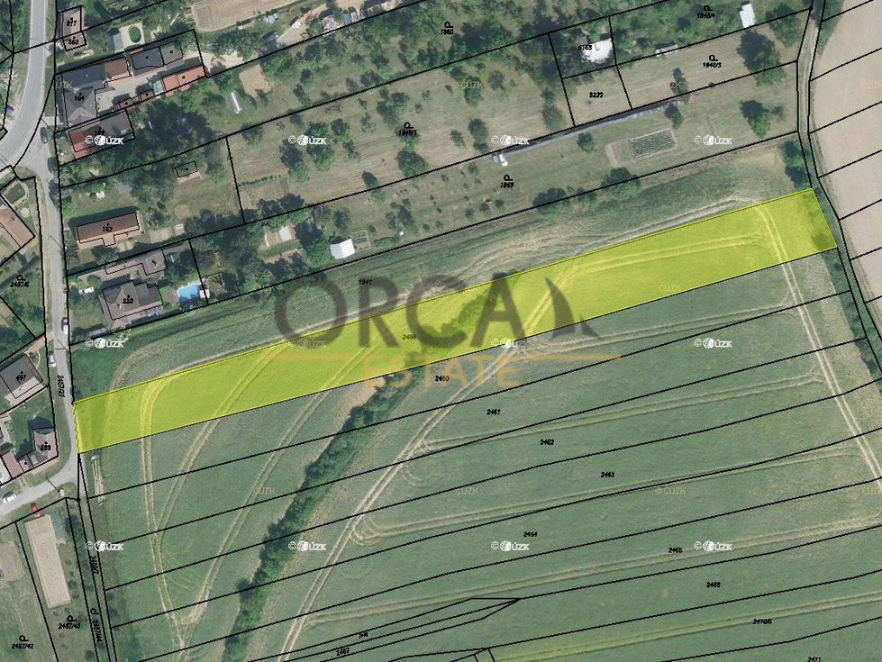 Prodej zemědělské půdy 2370 m², Vřesovice