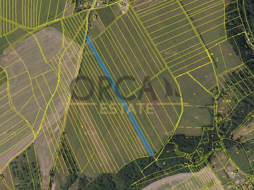 Prodej zemědělské půdy 4582 m², Dolní Újezd
