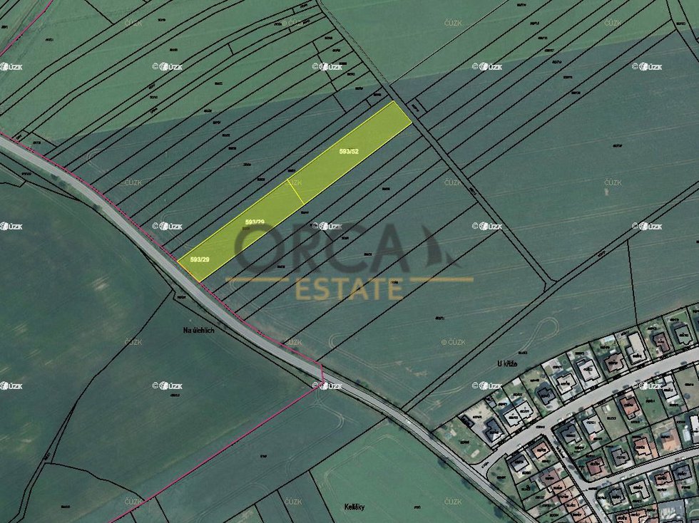 Prodej podílu zemědělské půdy 2556 m², Moravany