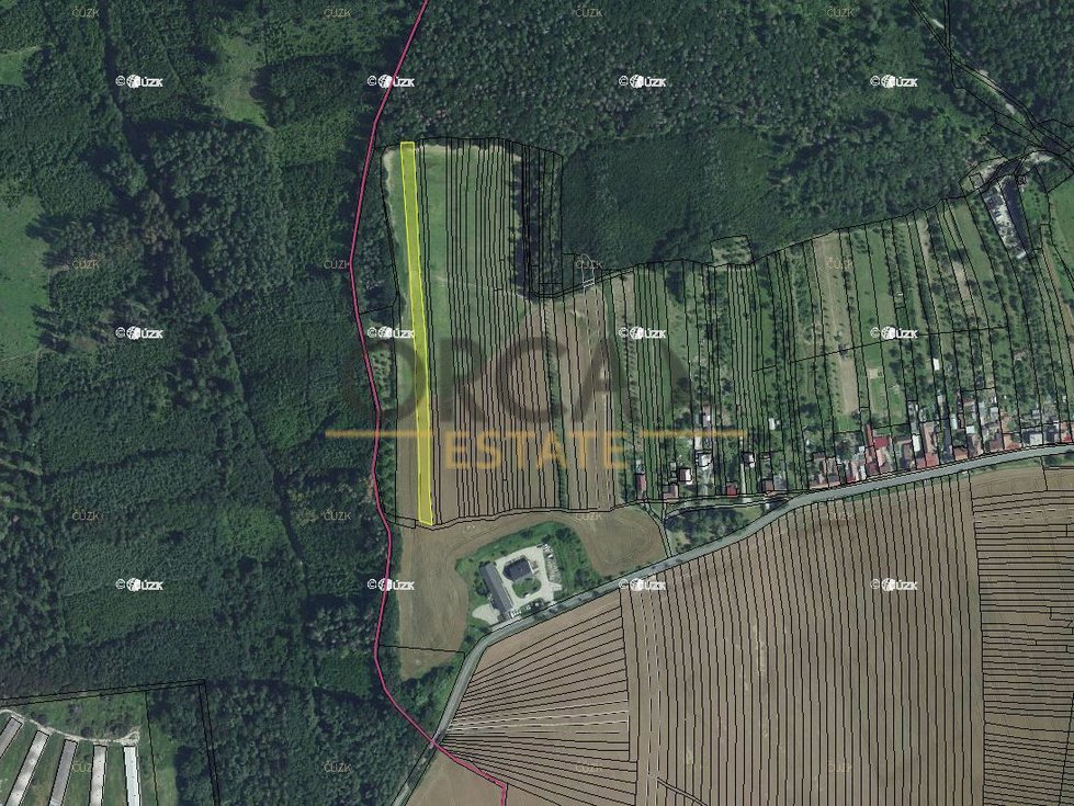 Prodej zemědělské půdy 2164 m², Vřesovice