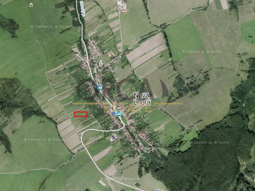 Prodej zemědělské půdy 1241 m², Dolní Lhota