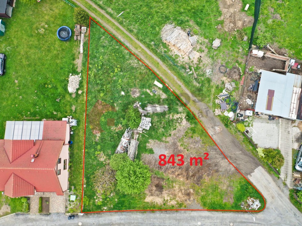 Prodej stavební parcely 843 m², Brtnice