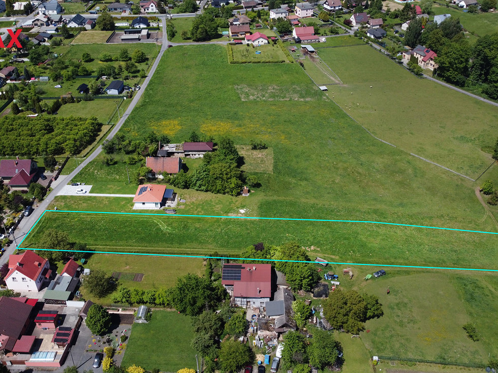 Prodej stavební parcely 4052 m², Šenov