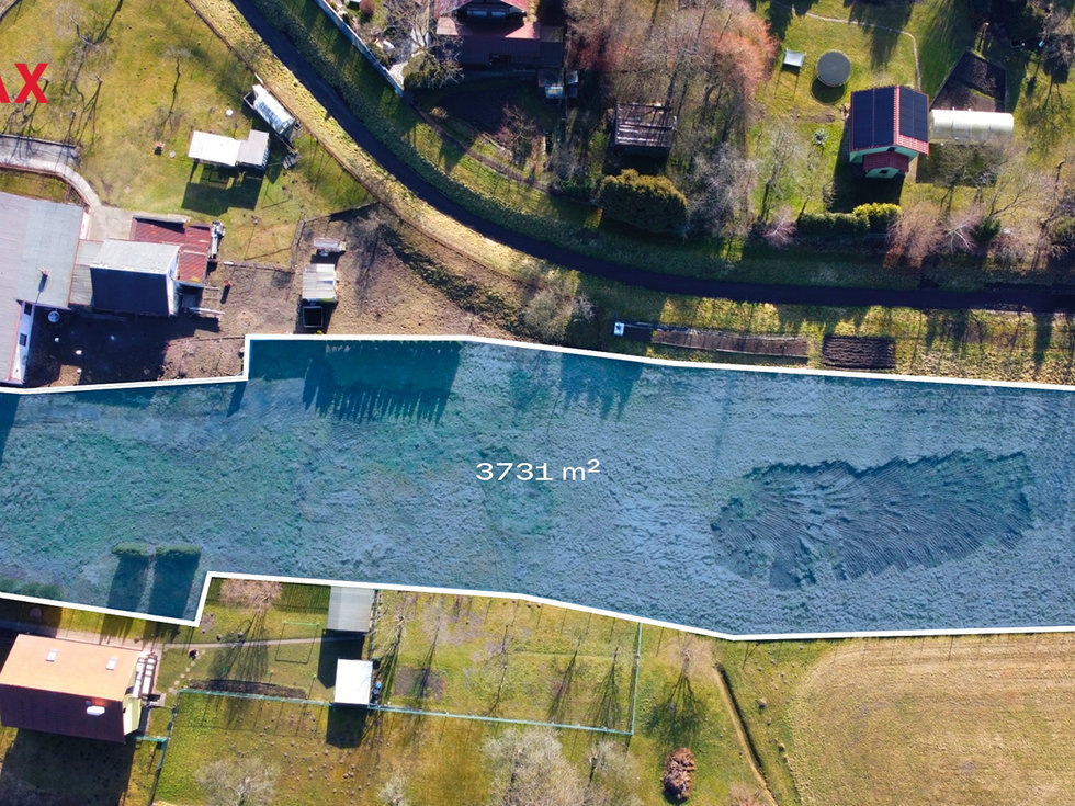 Prodej stavební parcely 3731 m², Ostrava
