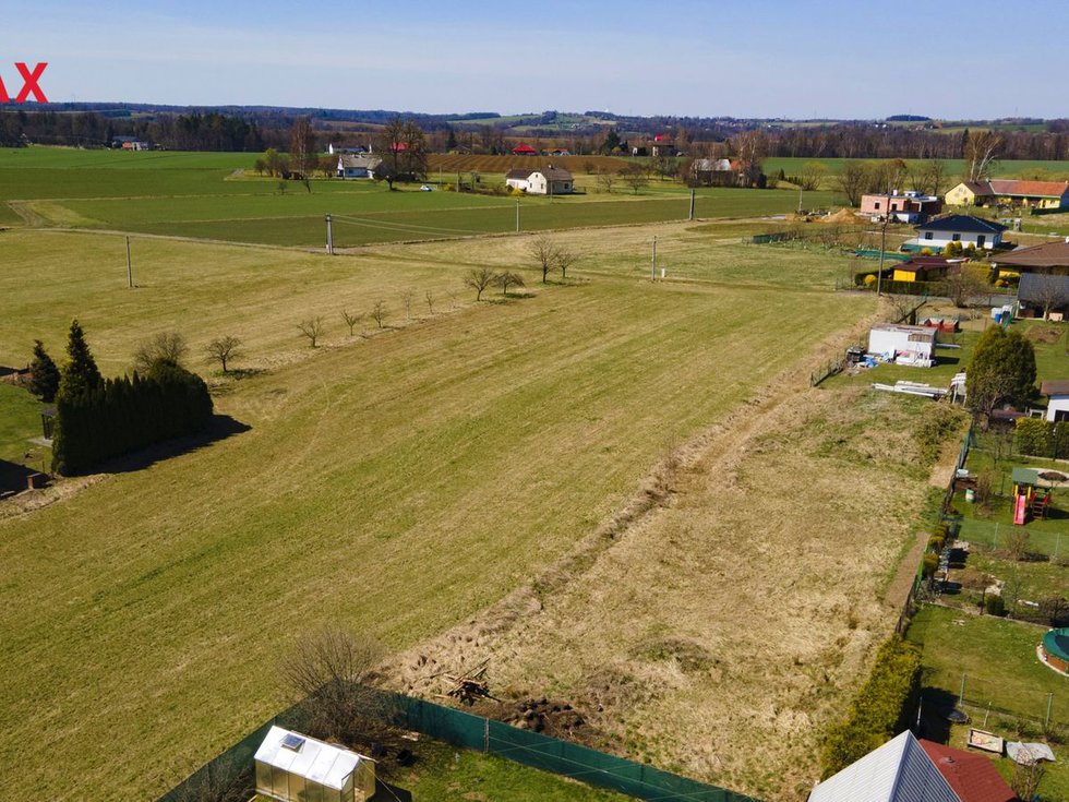 Prodej stavební parcely 1154 m², Lučina