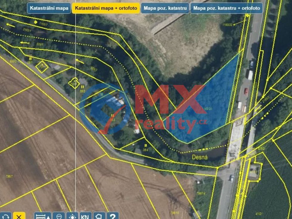 Prodej zahrady 1500 m², Šumperk