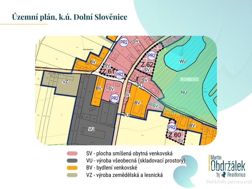 Prodej stavební parcely 1000 m², Lišov