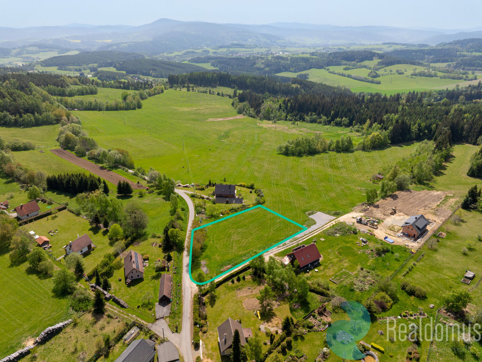 Prodej stavební parcely 2661 m², Vlachovo Březí