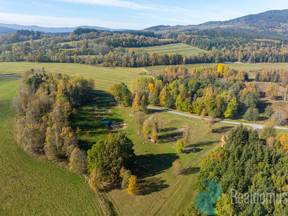 Prodej stavební parcely 1894 m², Polná na Šumavě