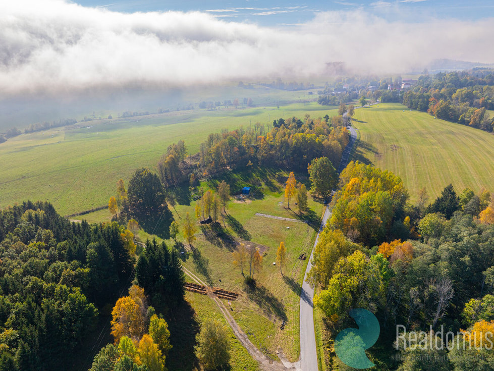 Prodej stavební parcely 1823 m², Polná na Šumavě