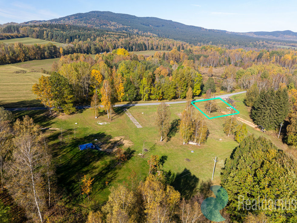 Prodej stavební parcely 1019 m², Polná na Šumavě