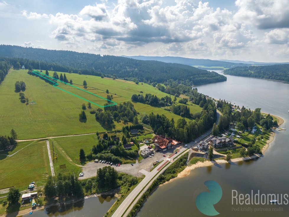 Prodej ostatních pozemků 10831 m², Frymburk