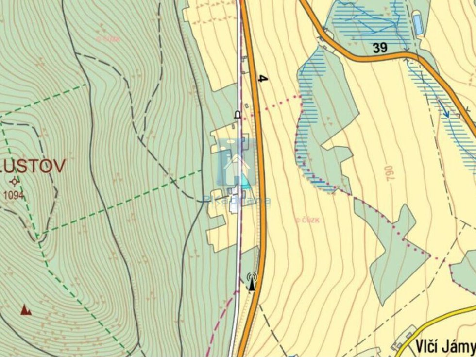 Prodej stavební parcely 1098 m², Lenora