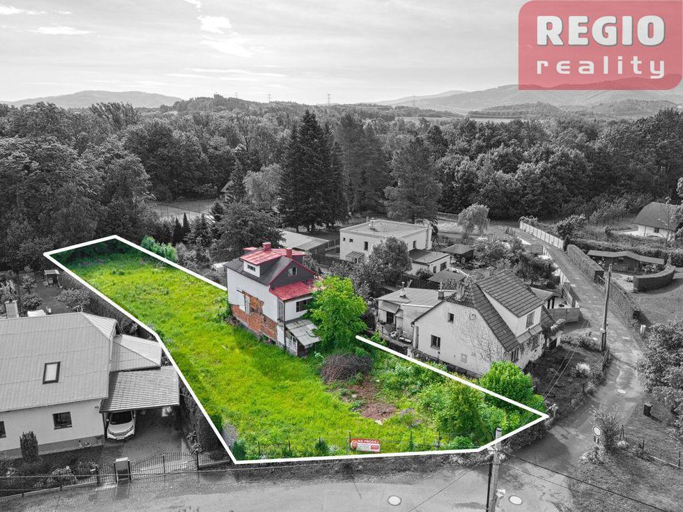 Prodej stavební parcely 1261 m², Baška
