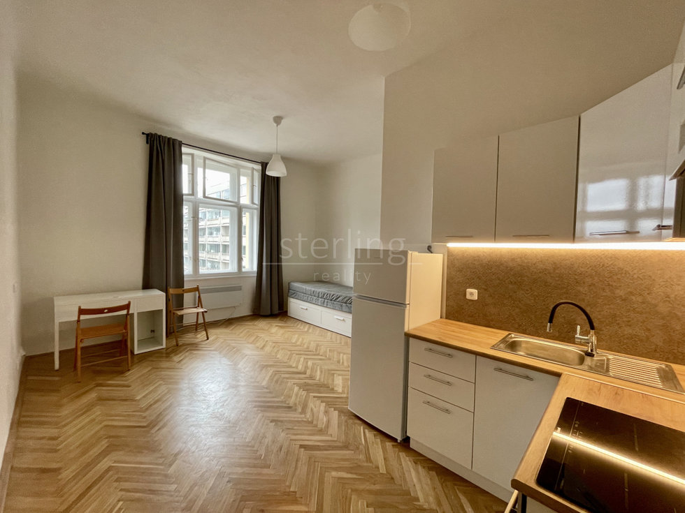 Pronájem bytu 1+kk, garsoniery 26 m², Praha