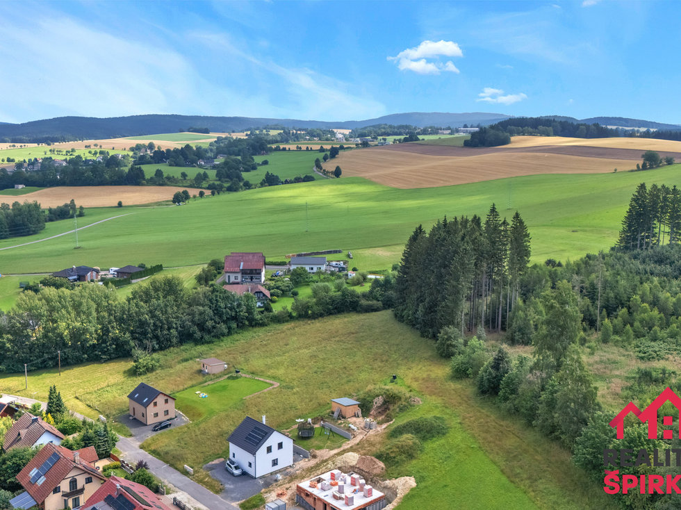 Prodej stavební parcely 860 m², Jablonné nad Orlicí