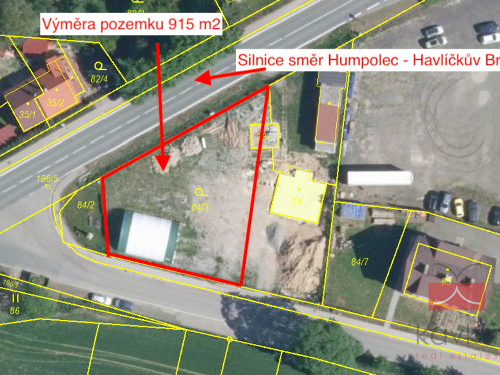 Pronájem ostatních pozemků 915 m², Humpolec