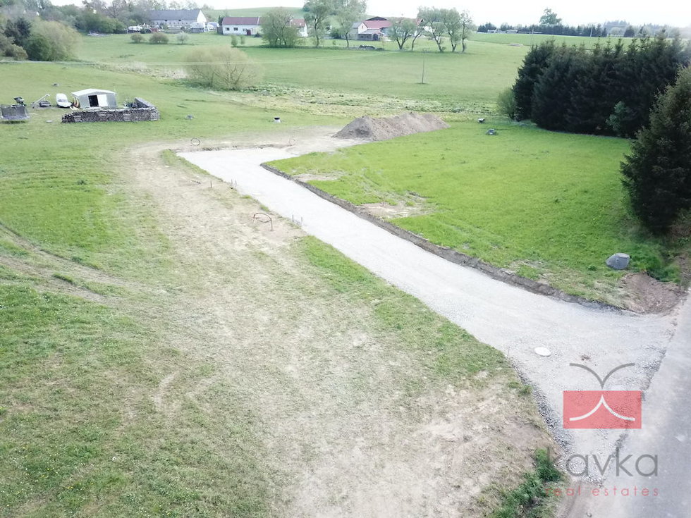 Prodej stavební parcely 3038 m², Horní Rápotice